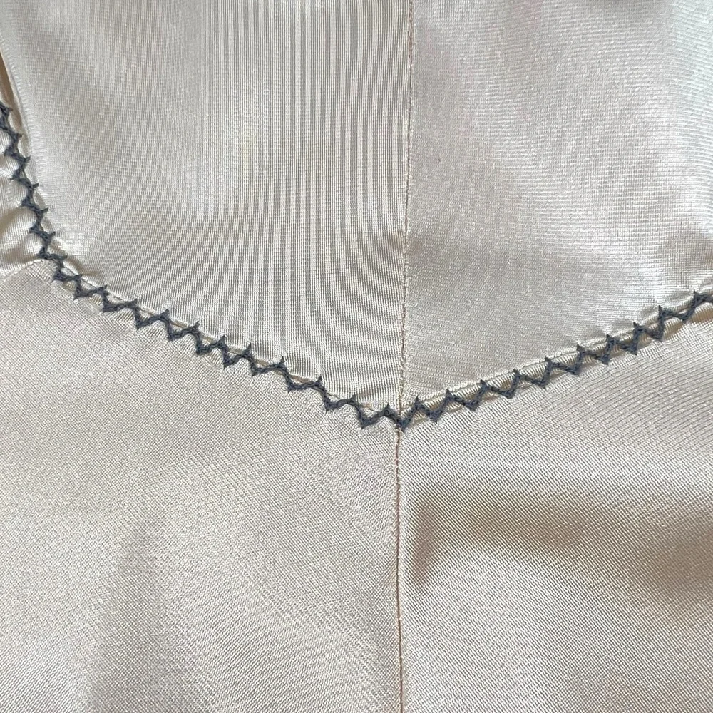 VINTAGE 1970's Vassarette Hollywood Slip Dress Size Small 4/6 - Picture 8 of 8